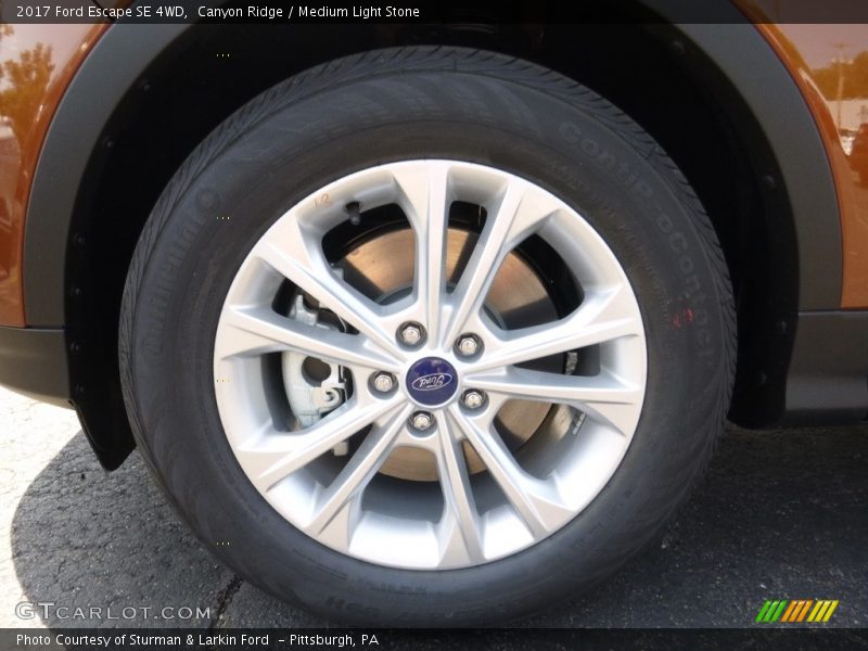 Canyon Ridge / Medium Light Stone 2017 Ford Escape SE 4WD