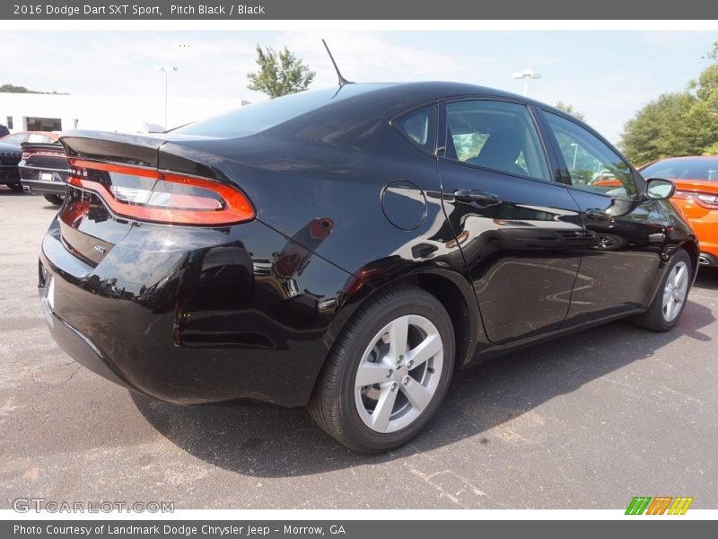 Pitch Black / Black 2016 Dodge Dart SXT Sport
