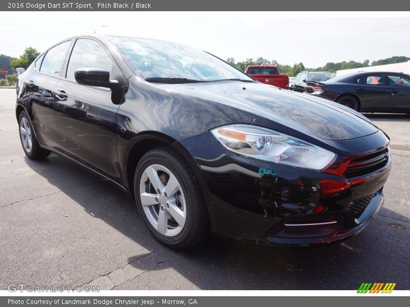 Pitch Black / Black 2016 Dodge Dart SXT Sport