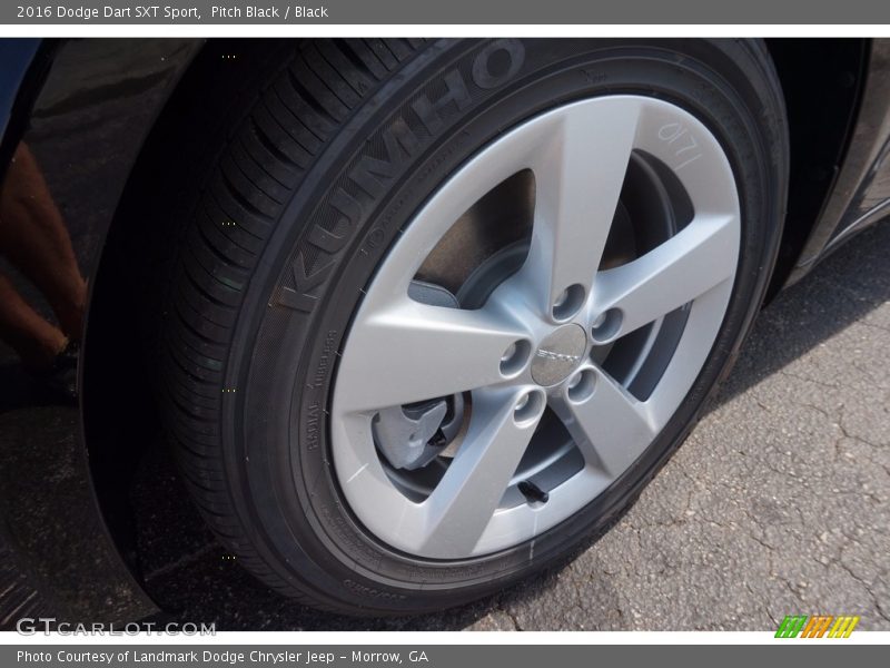 Pitch Black / Black 2016 Dodge Dart SXT Sport