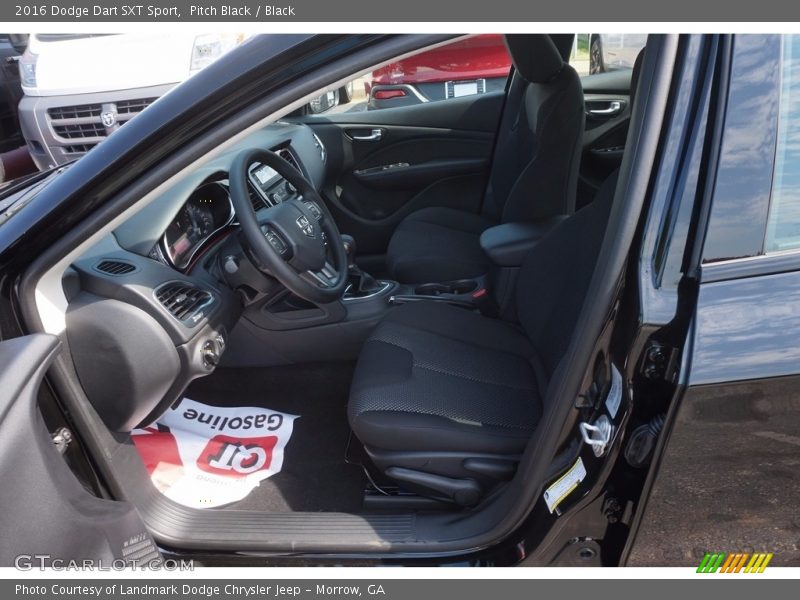 Pitch Black / Black 2016 Dodge Dart SXT Sport