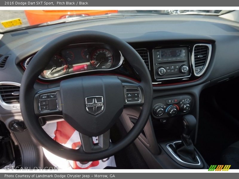 Pitch Black / Black 2016 Dodge Dart SXT Sport