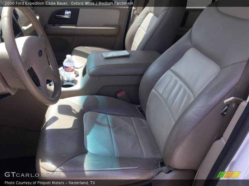 Oxford White / Medium Parchment 2006 Ford Expedition Eddie Bauer