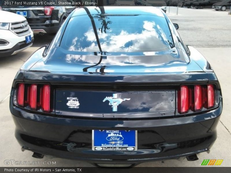 Shadow Black / Ebony 2017 Ford Mustang V6 Coupe