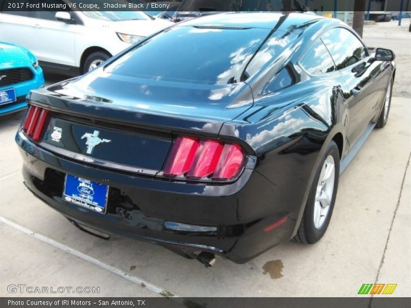 Shadow Black / Ebony 2017 Ford Mustang V6 Coupe