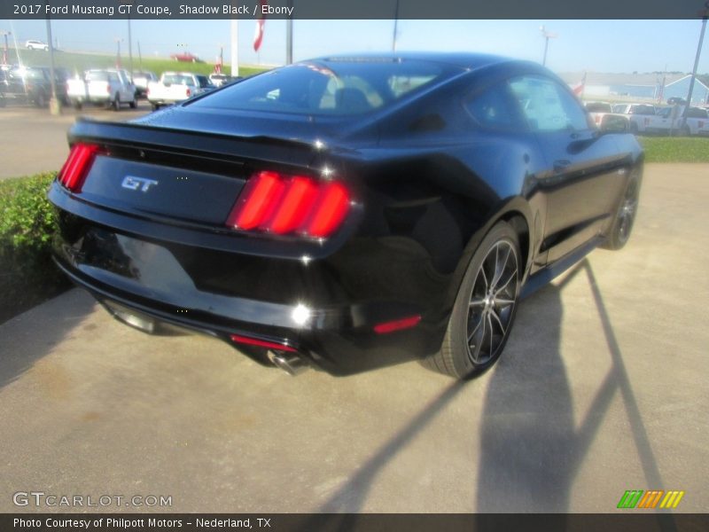 Shadow Black / Ebony 2017 Ford Mustang GT Coupe