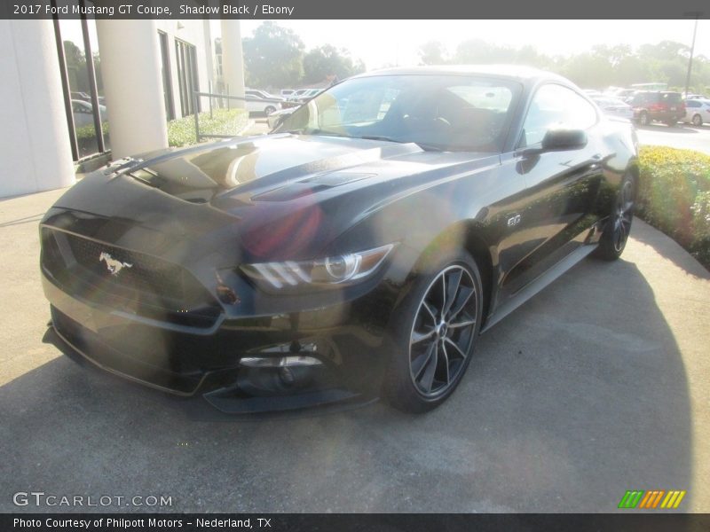 Shadow Black / Ebony 2017 Ford Mustang GT Coupe