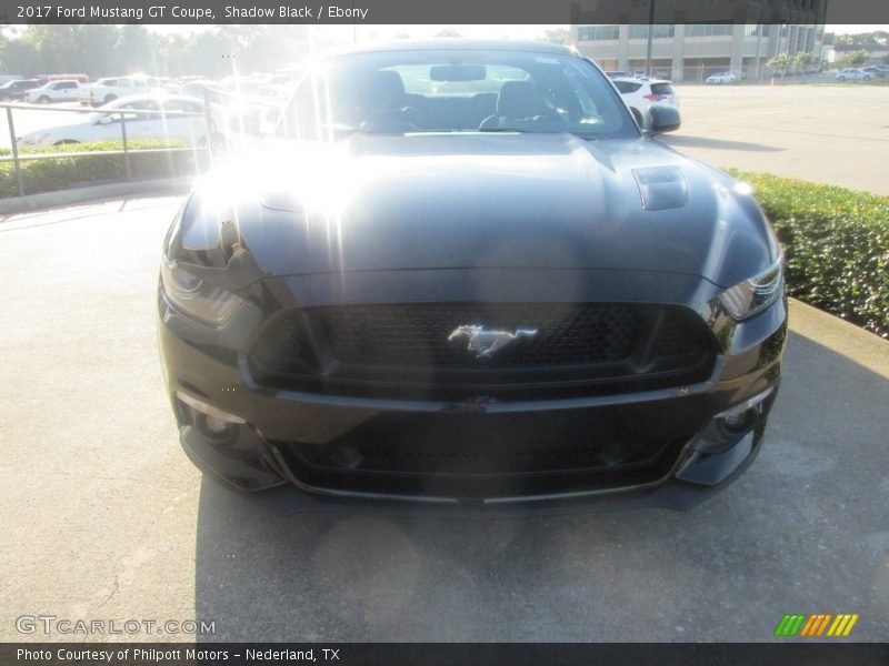 Shadow Black / Ebony 2017 Ford Mustang GT Coupe