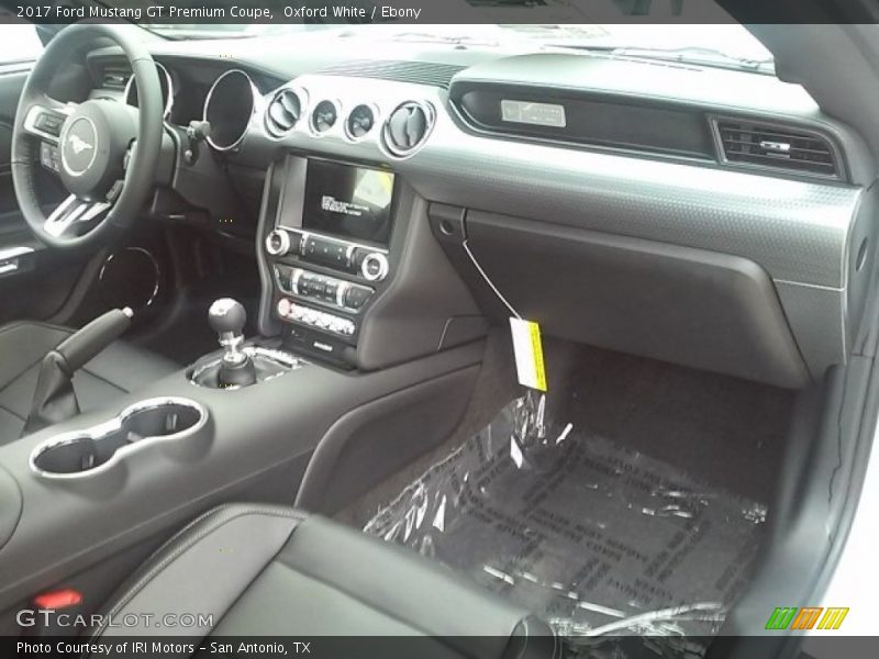 Oxford White / Ebony 2017 Ford Mustang GT Premium Coupe