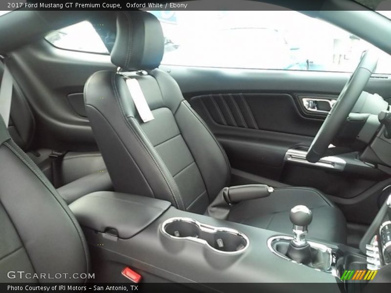 Oxford White / Ebony 2017 Ford Mustang GT Premium Coupe