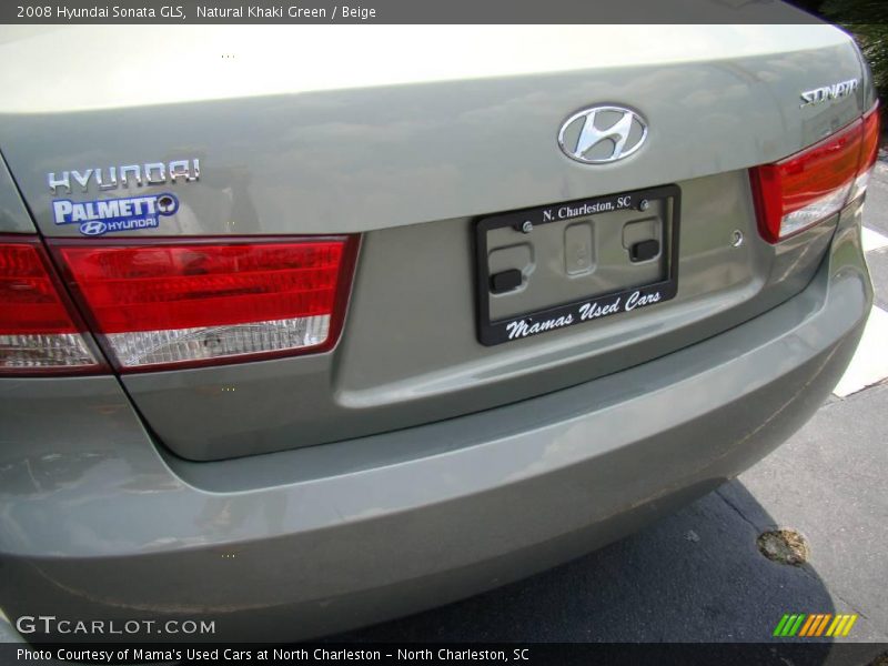 Natural Khaki Green / Beige 2008 Hyundai Sonata GLS