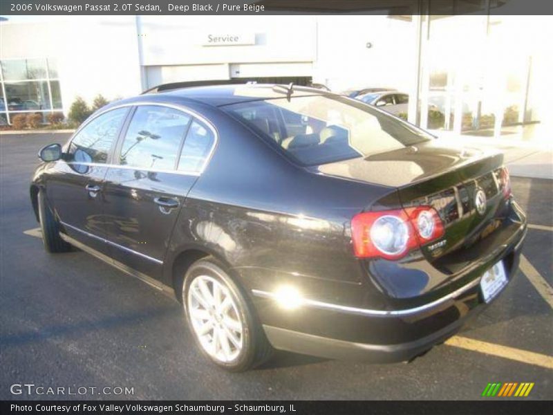 Deep Black / Pure Beige 2006 Volkswagen Passat 2.0T Sedan