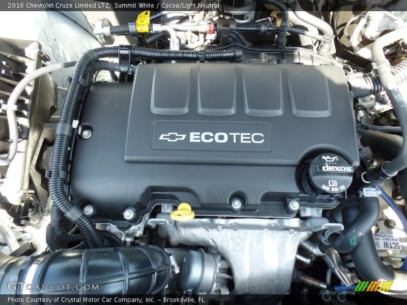 Summit White / Cocoa/Light Neutral 2016 Chevrolet Cruze Limited LTZ