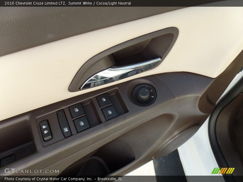 Summit White / Cocoa/Light Neutral 2016 Chevrolet Cruze Limited LTZ