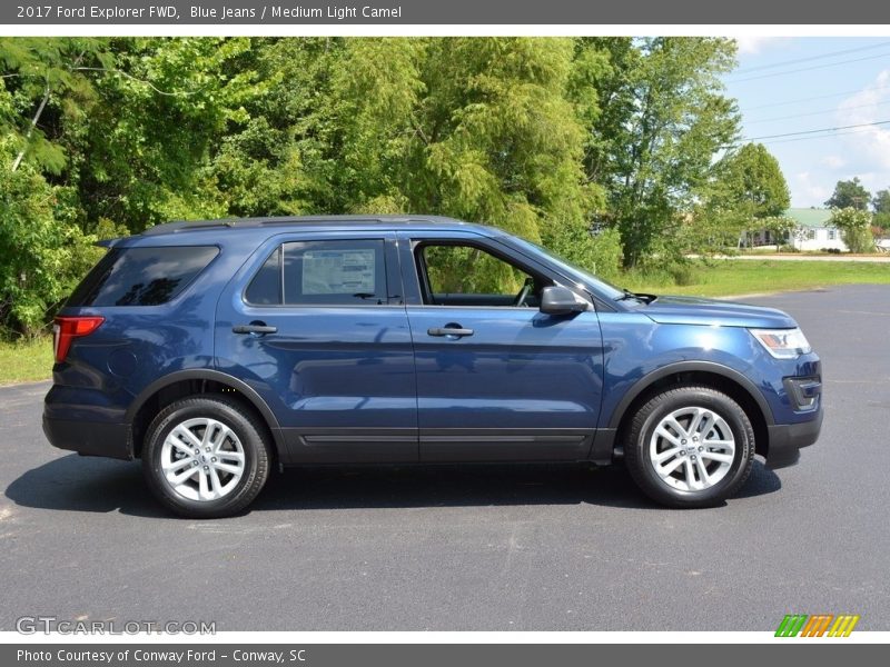  2017 Explorer FWD Blue Jeans