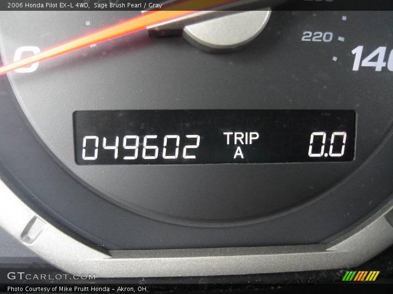 Sage Brush Pearl / Gray 2006 Honda Pilot EX-L 4WD
