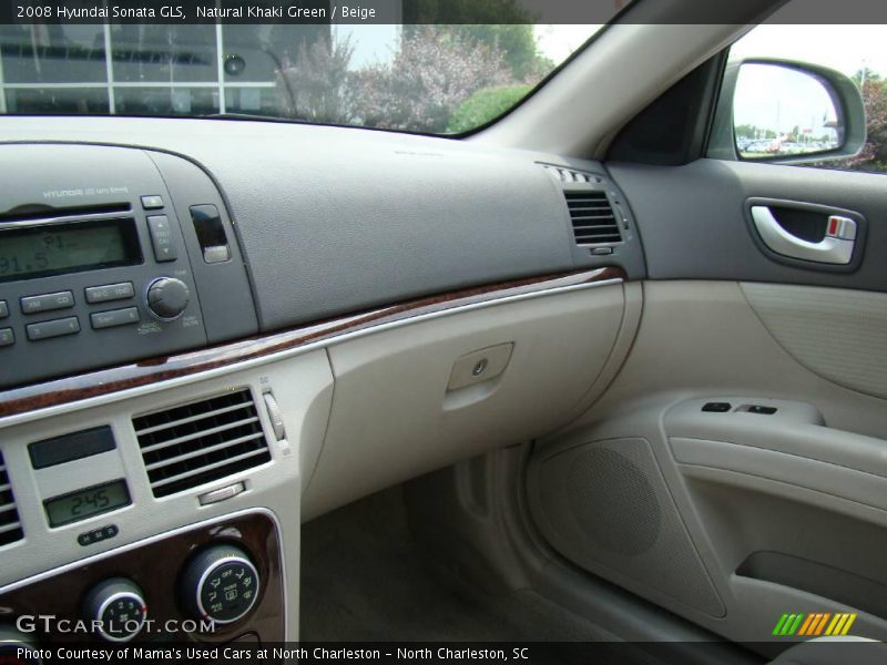 Natural Khaki Green / Beige 2008 Hyundai Sonata GLS