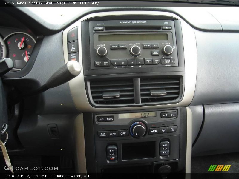 Sage Brush Pearl / Gray 2006 Honda Pilot EX-L 4WD