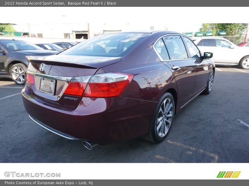 Basque Red Pearl II / Black 2013 Honda Accord Sport Sedan