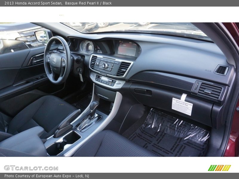 Basque Red Pearl II / Black 2013 Honda Accord Sport Sedan