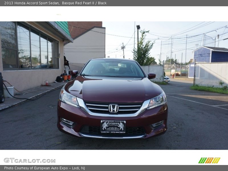 Basque Red Pearl II / Black 2013 Honda Accord Sport Sedan