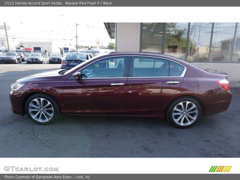 Basque Red Pearl II / Black 2013 Honda Accord Sport Sedan