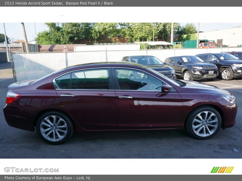 Basque Red Pearl II / Black 2013 Honda Accord Sport Sedan