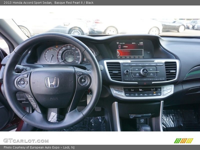 Basque Red Pearl II / Black 2013 Honda Accord Sport Sedan