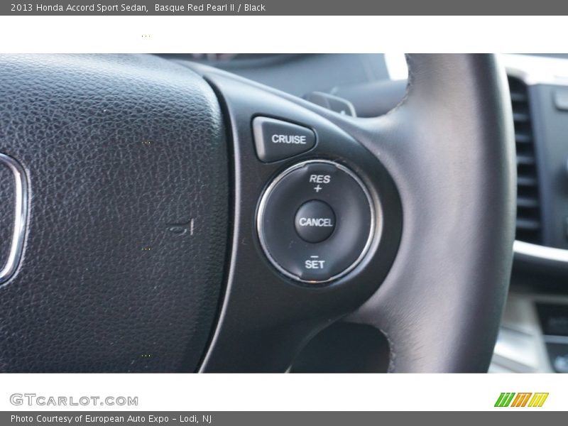 Basque Red Pearl II / Black 2013 Honda Accord Sport Sedan