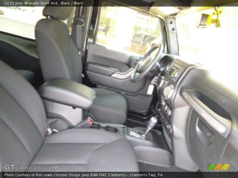 Black / Black 2015 Jeep Wrangler Sport 4x4