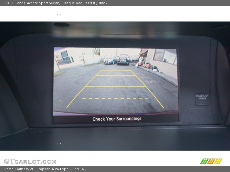 Basque Red Pearl II / Black 2013 Honda Accord Sport Sedan