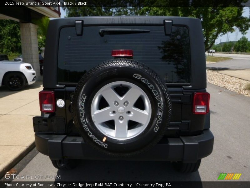 Black / Black 2015 Jeep Wrangler Sport 4x4