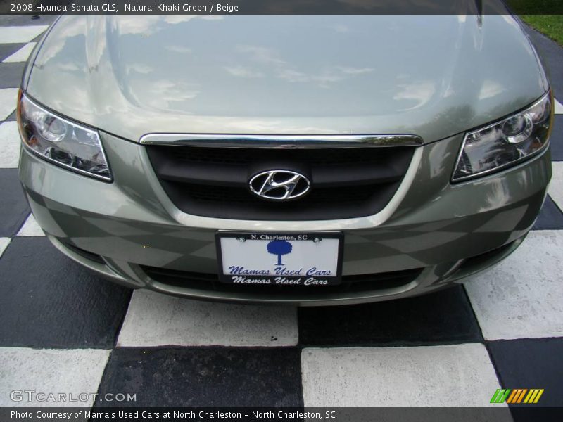 Natural Khaki Green / Beige 2008 Hyundai Sonata GLS