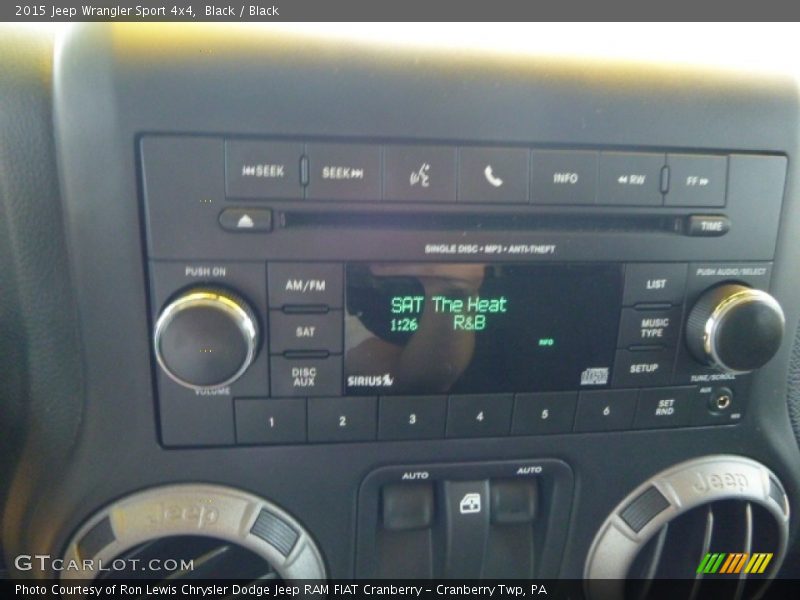 Black / Black 2015 Jeep Wrangler Sport 4x4