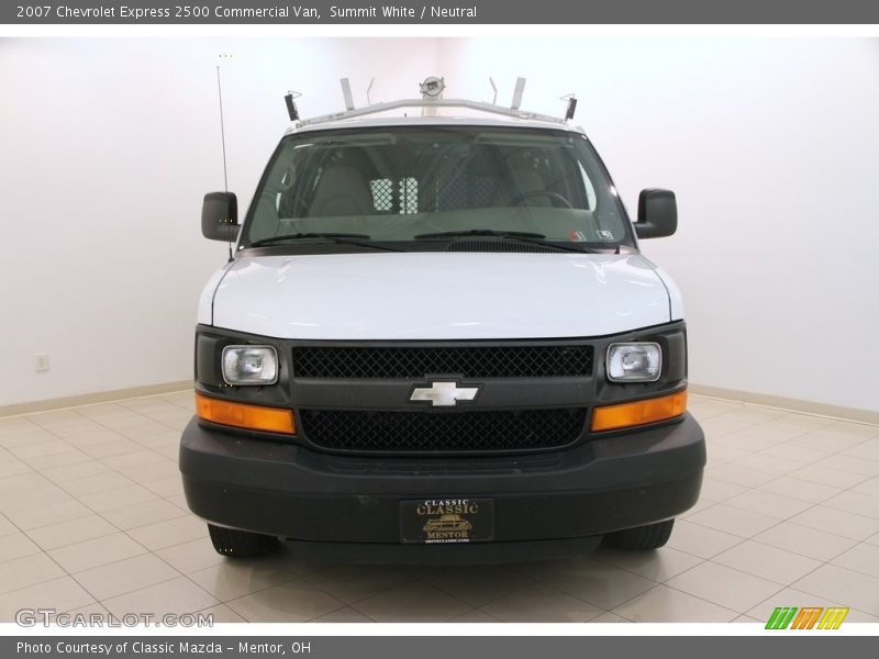 Summit White / Neutral 2007 Chevrolet Express 2500 Commercial Van
