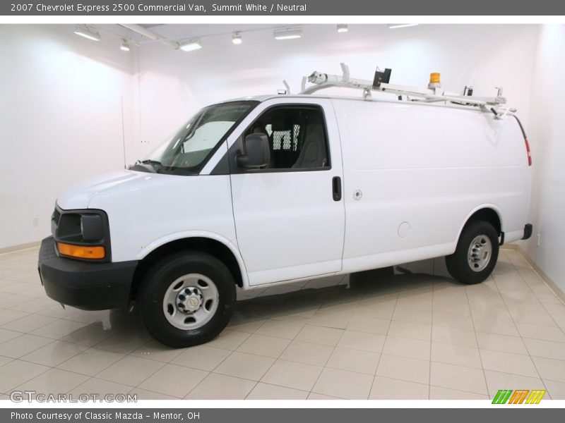 Summit White / Neutral 2007 Chevrolet Express 2500 Commercial Van