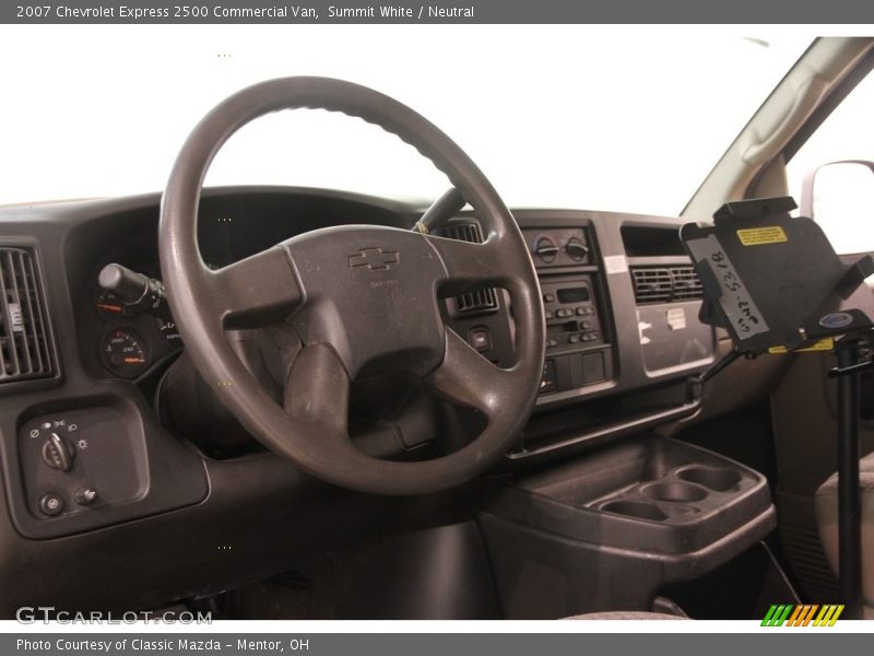 Summit White / Neutral 2007 Chevrolet Express 2500 Commercial Van