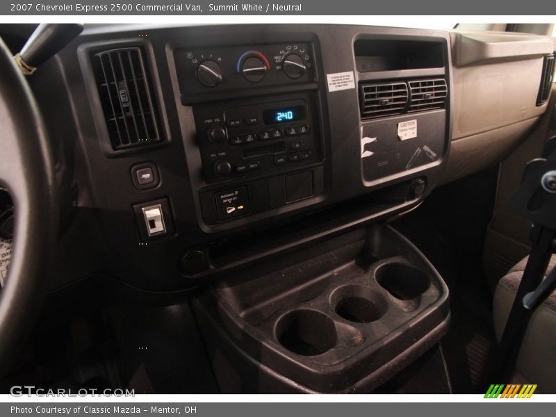 Summit White / Neutral 2007 Chevrolet Express 2500 Commercial Van