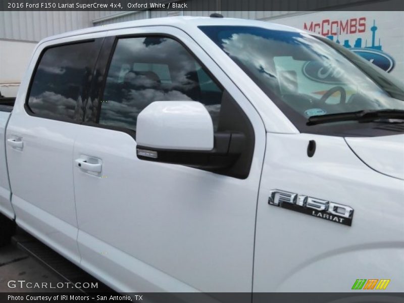 Oxford White / Black 2016 Ford F150 Lariat SuperCrew 4x4