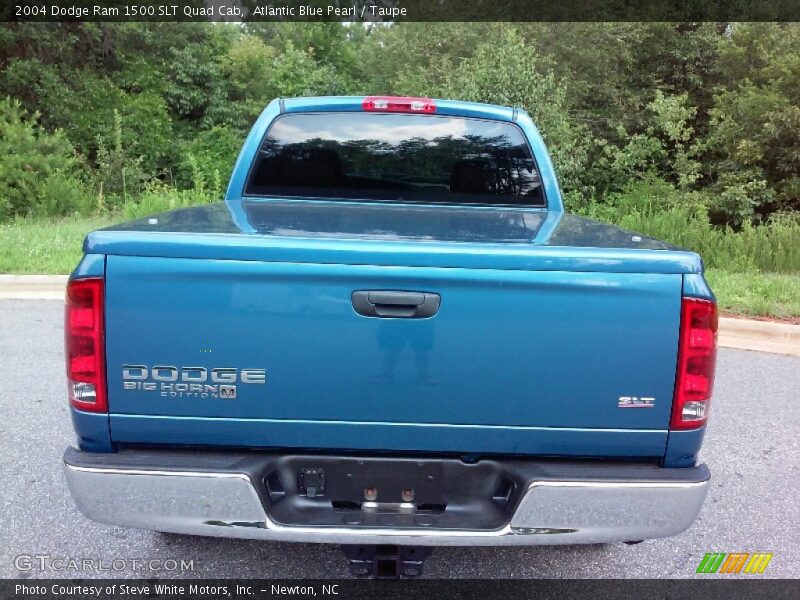 Atlantic Blue Pearl / Taupe 2004 Dodge Ram 1500 SLT Quad Cab