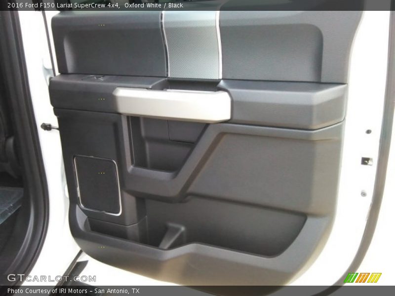 Oxford White / Black 2016 Ford F150 Lariat SuperCrew 4x4