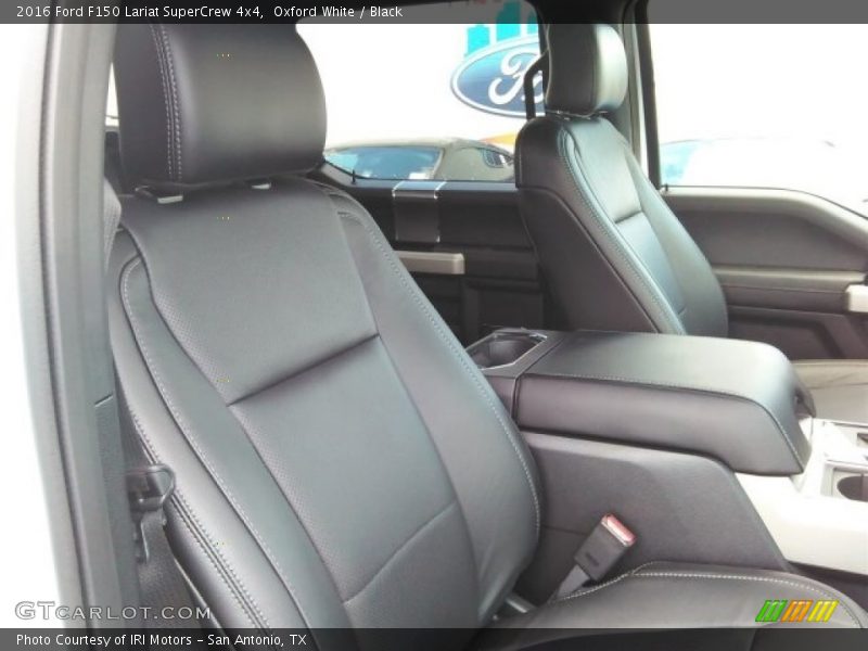 Oxford White / Black 2016 Ford F150 Lariat SuperCrew 4x4