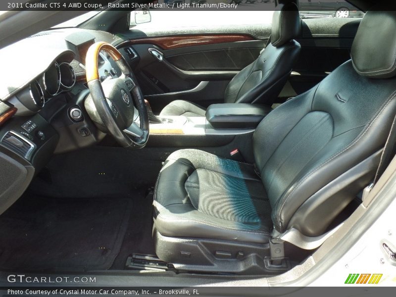 Radiant Silver Metallic / Light Titanium/Ebony 2011 Cadillac CTS 4 AWD Coupe