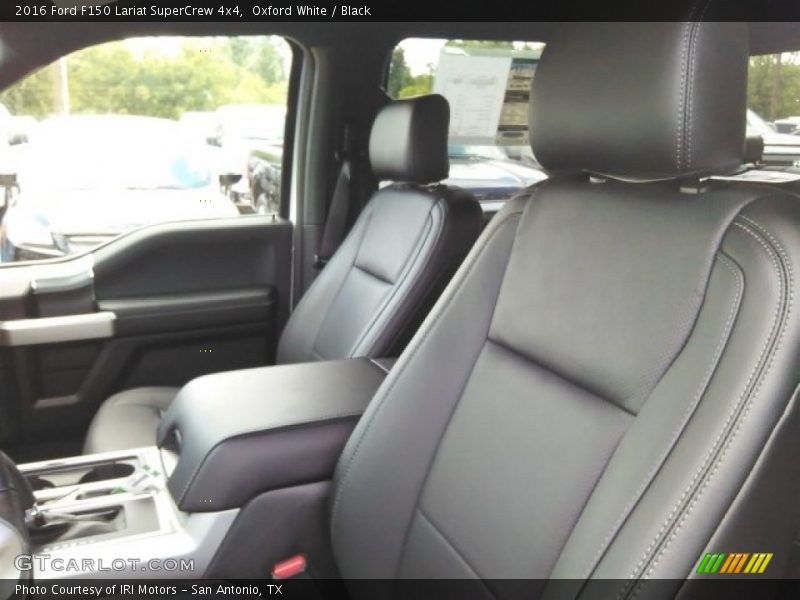Oxford White / Black 2016 Ford F150 Lariat SuperCrew 4x4