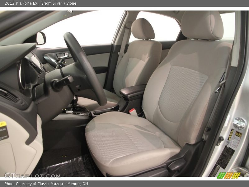 Bright Silver / Stone 2013 Kia Forte EX