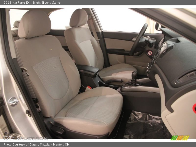 Bright Silver / Stone 2013 Kia Forte EX