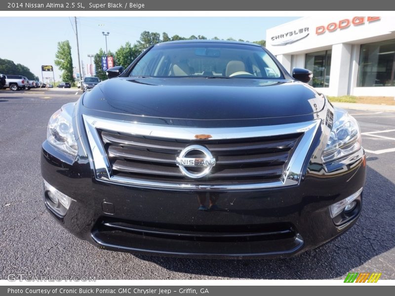 Super Black / Beige 2014 Nissan Altima 2.5 SL