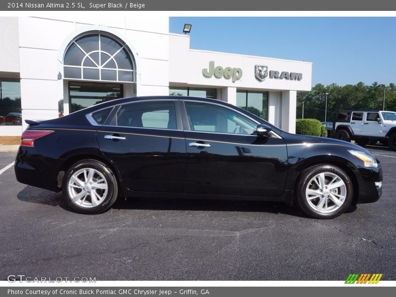 Super Black / Beige 2014 Nissan Altima 2.5 SL