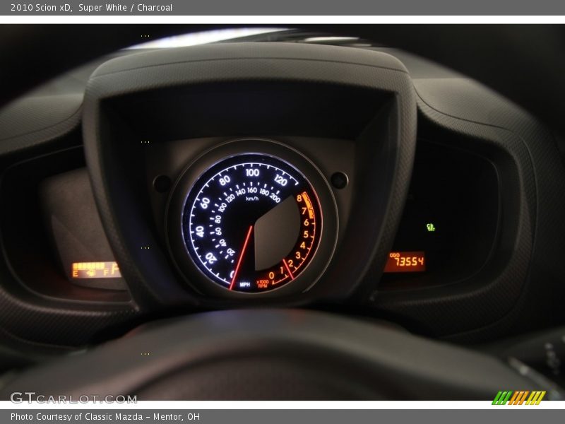 Super White / Charcoal 2010 Scion xD