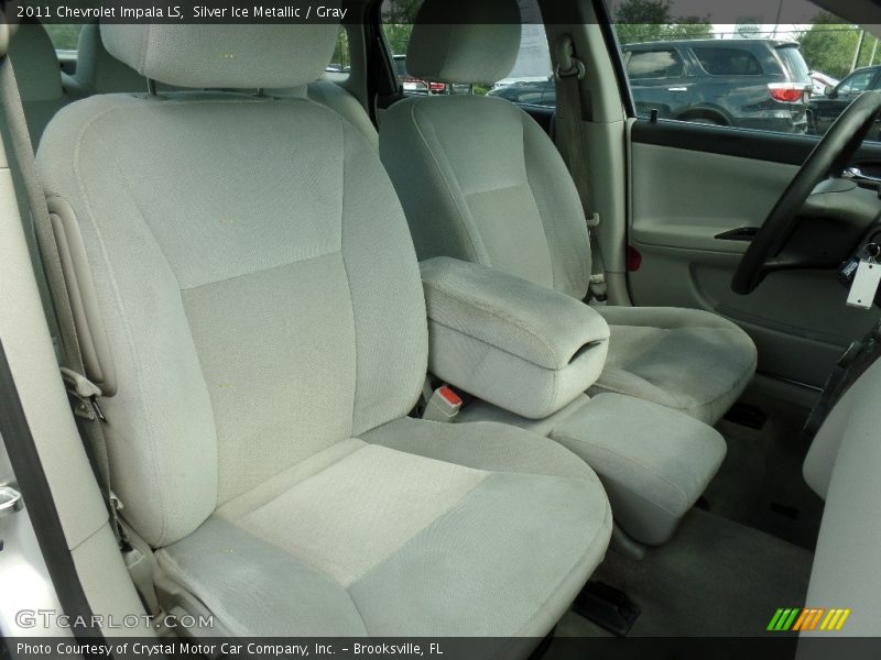 Silver Ice Metallic / Gray 2011 Chevrolet Impala LS